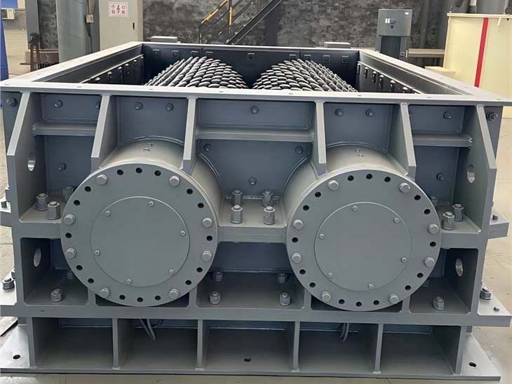 Tvöföld valsa crusher